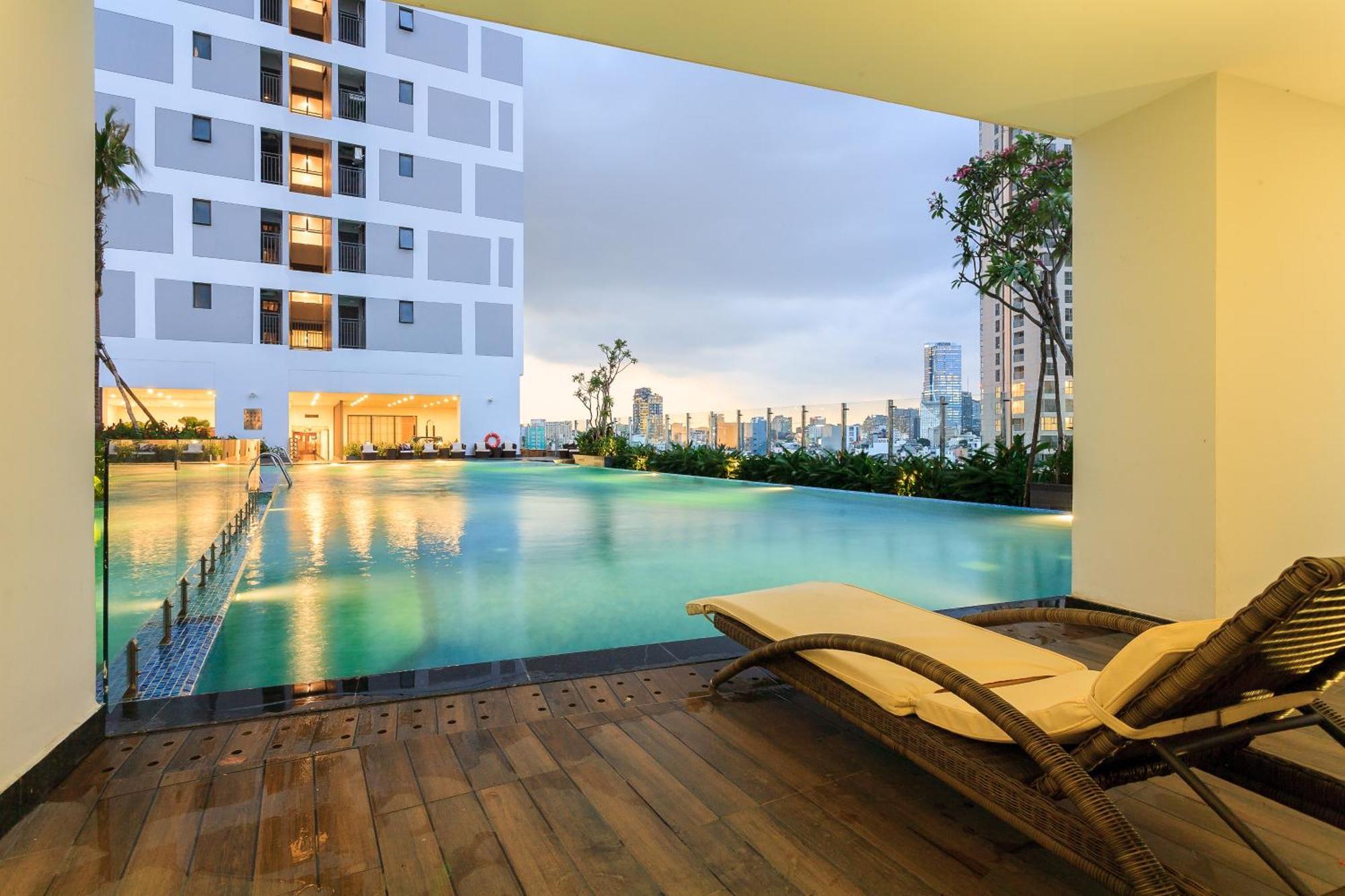 2Brs City View In The Heart Of Saigon - Free Infinity Pool โฮจิมินห์ซิตี้ ภายนอก รูปภาพ
